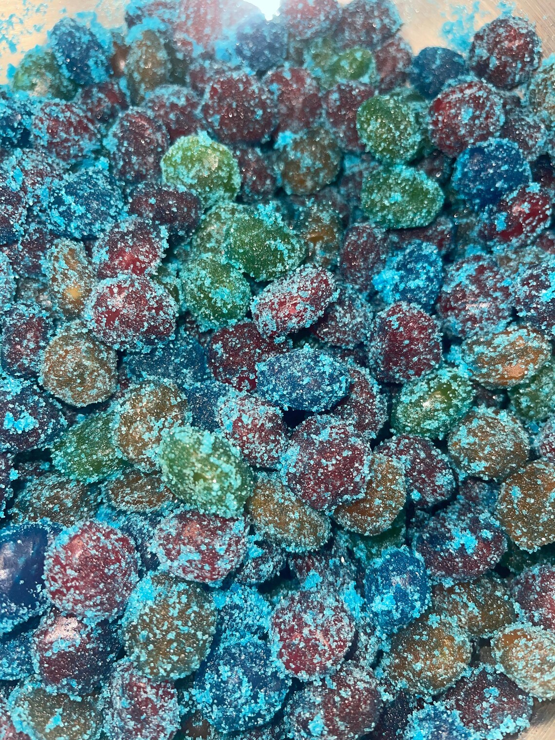 Cotton Candy Coated Gummy Bursts